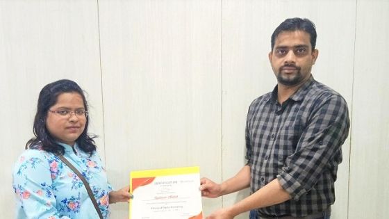 Congratulations Sujata. Read Testimonial from her on Digital Marketing Course