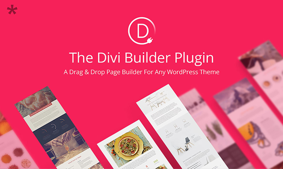 Divi Builder plugin