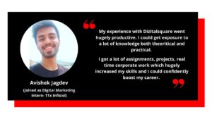 Digital Marketing Testimonial from Avishek