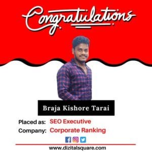 Braja Kishor Tarai Placement