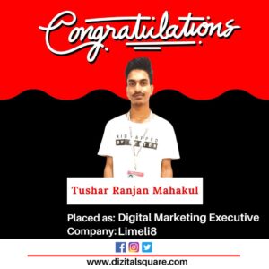 Tushar - Digital Marketing Placement in Bhubaneswar