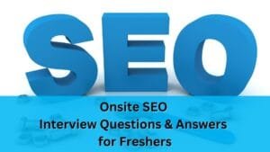 Onsite SEO QAs