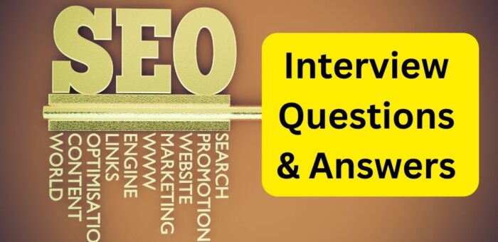 50 Essential SEO Interview Questions and Answers for Freshers
