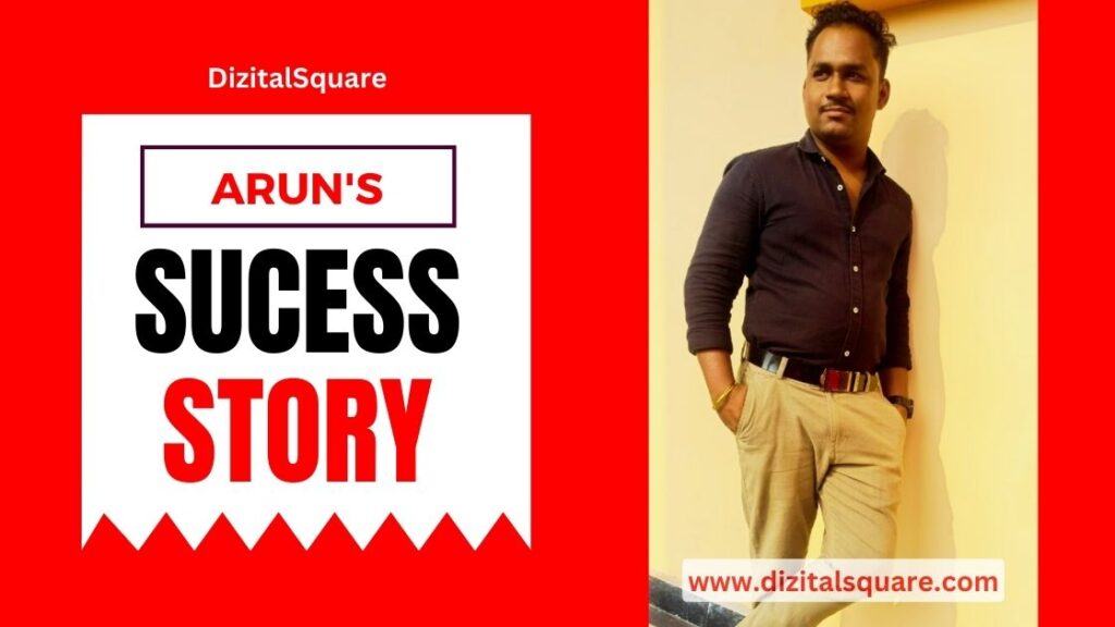 Arun's Success Story after Digital Marketing course in Bhubaneswar