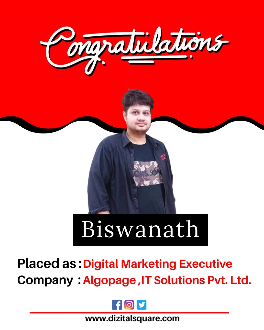 BIswanath Satapathy placement
