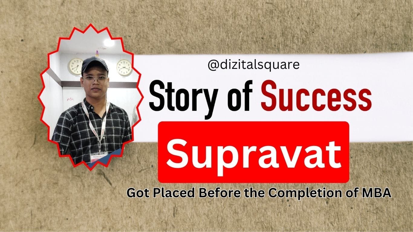 Supravat got excellent campus placement after digital marketing training in bhubaneswar