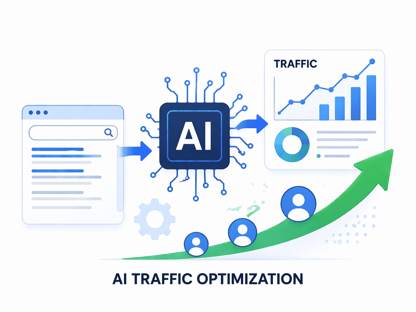 AI traffic optimization image